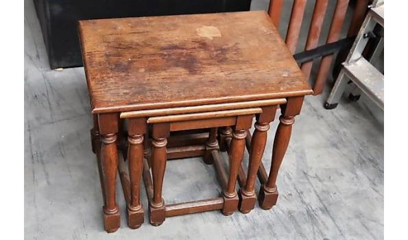 WOHNLING bijzettafelset van 3 WL 1.566 massief hout 24,5x85x24,5 cm Sheesham-tafels | Houten tafel natuurproduct Echte houten bijzettafels Decoratieve kolommen | Drie houten tafels bruin | Bloembox hout Modern WOHNLING bijzettafelset van 3 WL 1.566 massief hout 24,5x85x24,5 cm Sheesham-tafels | Houten tafel natuurproduct Echte houten bijzettafels Decoratieve kolommen | Drie houten tafels bruin | Bloembox hout Modern